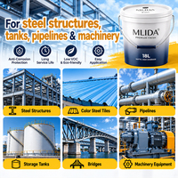 Peinture industrielle en gros pour structures en acier, revêtement antirouille, couche de finition anticorrosion à forte adhérence pour les infrastructures