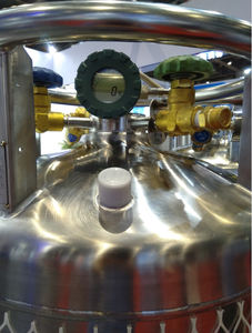 100L cách điện thép dewar chai Tank Nitơ lỏng và <span class=keywords><strong>Argon</strong></span> áp lực cao Xi lanh khí cho nhiệt độ thấp lưu trữ - Product Image 5