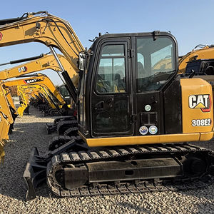 Excavatrice d'occasion Cat308E2 8 tonnes, Cat308E 7 tonnes pour la construction, machine Cat d'occasion de haute qualité, petite machine Cat en stock, mini Cat308E2 - Product Image 1