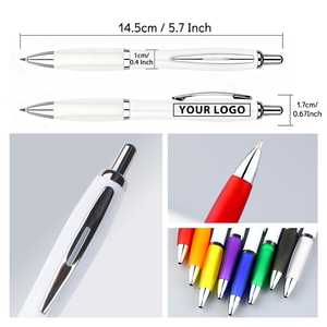 Wholesale <b>Ballpoint</b> <b>Pens</b> Multicolor <b>Ballpoint</b> <b>Pen</b> Custom With Logo Plastic <b>Ballpoint</b> <b>Pens</b> - Product Image 3