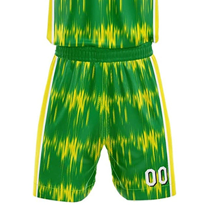 Ensemble de maillots et shorts de basket-ball fabriqués en usine, nouveau design, impression par sublimation, uniforme de basket-ball, uniforme d'équipe sportive, OEM - Product Image 6