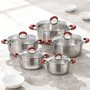 Batterie de cuisine antiadhésive polyvalente et durable Sartenes Batterie de cuisine élégante - Product Image 1