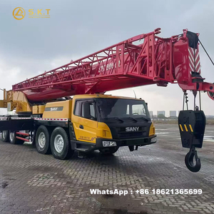 Grúa sobre Camión Usada STC800T6 de 80 Toneladas, Pluma de 57.6m de 5 Secciones, Brazo de 17.5m, Lista para Trabajar - Product Image 2