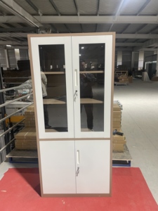 Armoire de rangement métallique multifonctionnelle amovible, casier de bureau en acier, design Almirah - Product Image 2
