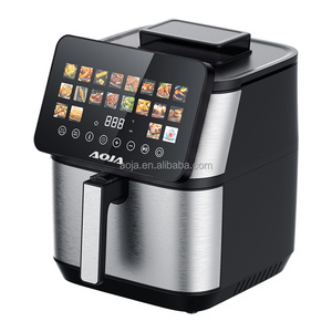 <span class=keywords><strong>Friteuse</strong></span> à air multifonctionnelle AOJA 9L 2100W avec 20 menus prédéfinis, température réglable, panier amovible et <span class=keywords><strong>lavable</strong></span> - Product Image 5