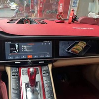 Papan pemutar DVD mobil otomotif, layar sentuh Android ganda pemutar DVD Mobil Tablet Autoradio untuk Porsche Panamera 2010 ke 2017 Upgrade 2024