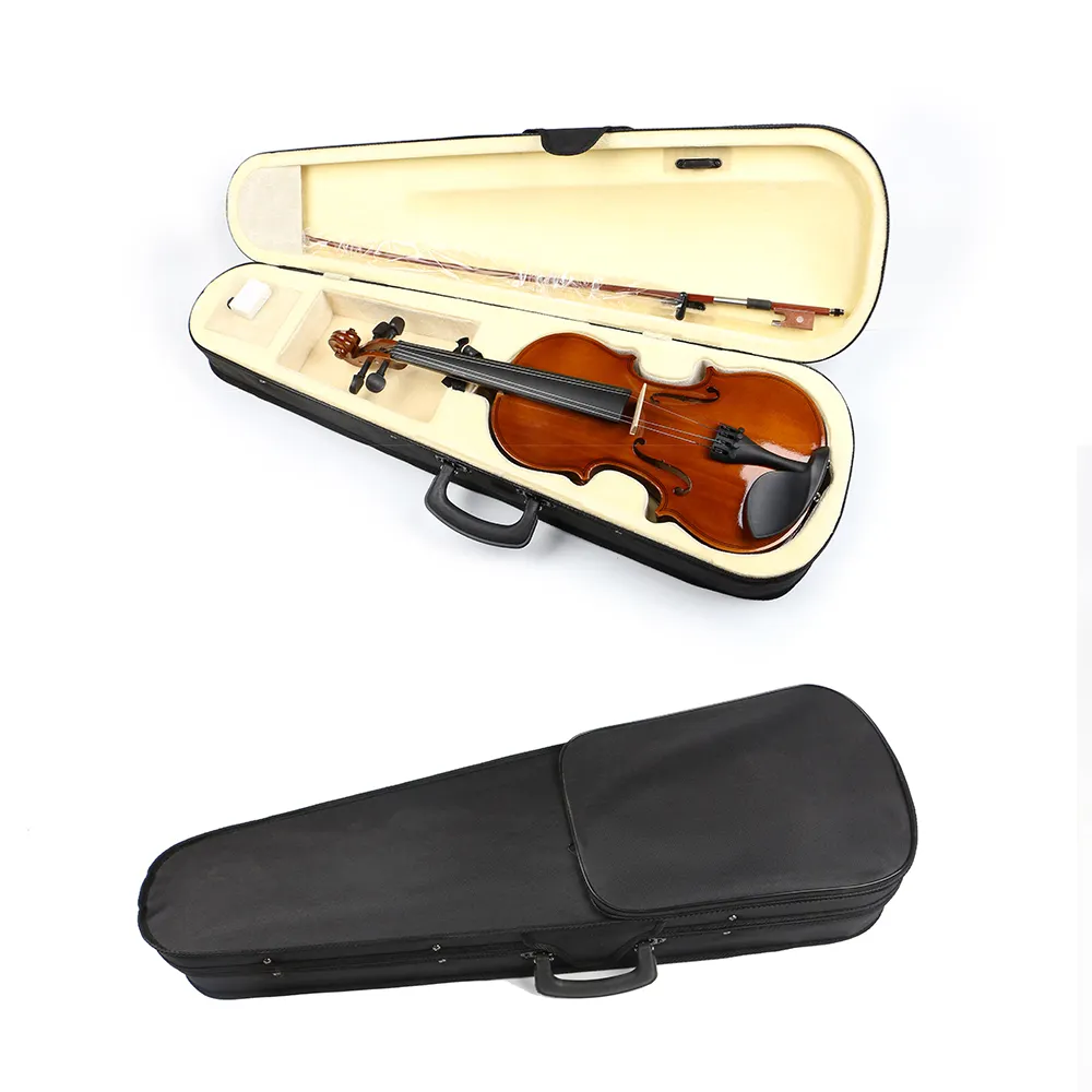Wholesale 1/4 1/2 3/4 4/4 violin prices violin case rosin bow for sale made in China