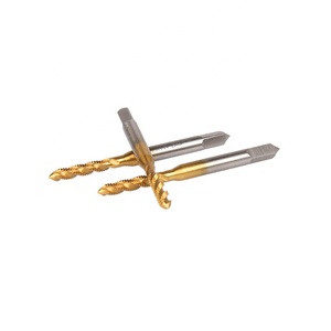 BWIN OEM Factory Metric Spiral Flute Combination <strong>Threading</strong> Screw Flute Machine <strong>Taps</strong> - Product Image 1