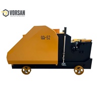 Machine de découpe de barres d'armature montée sur roues GQ-45 pour usine de béton préfabriqué et atelier d'acier – Machine de découpe de barres d'armature haute efficacité