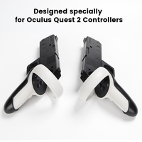 Pistolet de jeux VR pour Oculus Quest 2 Toch contrôleur poignée de pistolet améliorée FPS tireur expérience de jeu VR accessoires
