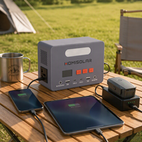 Batterie externe de voyage pour l'extérieur, sortie AC DC USB Type-C, charge solaire, mini station d'alimentation portable 100W 100WH
