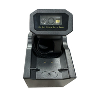 Mini escáneres de código de barras de dedo portátiles Interfaz USB BT Anillo inalámbrico Escáner de código de barras Lector de código QR 1D 2D portátil