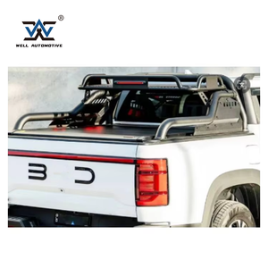 Barra Antivuelco Universal Shark Similar a Icon para <span class=keywords><strong>Ranger</strong></span> Hilux Dmax Navara, Barra Antivuelco Shark <span class=keywords><strong>VS</strong></span> Hyper Sonic Missile para Camioneta - Product Image 1