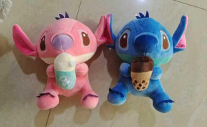 ตุ๊กตาสติทช์ขนาด 22 ซม. ตุ๊กตาสัตว์นุ่มนิ่มสำหรับเด็ก ของขวัญสำหรับเด็กทุกเพศทุกวัย ดีไซน์ไอศกรีม - Product Image 3