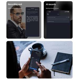 Nouvelles Lunettes Intelligentes Sans Monture 2025 Style Affaires d'Élite Appel Audio Sans Fil Traduction Vocale Lunettes de Soleil IA - Product Image 4