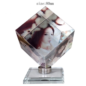 Magic <span class=keywords><strong>Cube</strong></span> de <span class=keywords><strong>Photo</strong></span> <span class=keywords><strong>3d</strong></span> gravé au Laser, cadre de <span class=keywords><strong>Photo</strong></span> en cristal, <span class=keywords><strong>Cube</strong></span> pour mariage, mis à niveau - Product Image 5