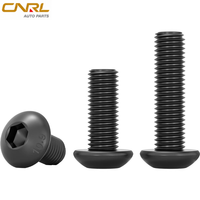 Vis à tête cylindrique à six pans creux en alliage d'aluminium RuiLi Grade 10.9, métriques, M3-M16, vente en gros OEM, directement de l'usine