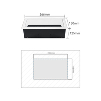 Prise de courant pour table de conférence, prise de courant standard chinoise, 4 ports réseau, port microphone, 2 ports audio 3,5 mm
