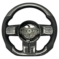 Vente chaude Volant en Fiber De Carbone Convient pour Jeep Grand Cherokee SRT Wrangler JK JL XJ Gladiator Renegade Trackhawk