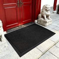Tapis de sol en maille élastique noire, flexible, en filet extensible, à grille alvéolée, pour entrée, garage, atelier, vente en gros, taille personnalisée