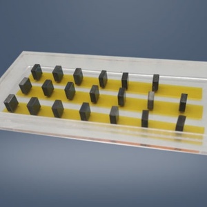 Bloc de cristal de garnette d'aluminium d'yttrium dopé au chrome (YAG) à longue durée de vie, 3-12 mm, pour la recherche scientifique - Product Image 3