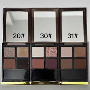 Paleta de Sombras de Ojos de Cuatro Colores 6g, Resistente al Agua y al Sudor, Maquillaje de Larga Duración - Product Image 1