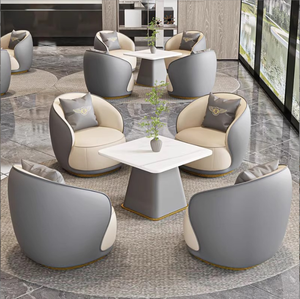Canapé moderne de luxe léger à une place, idéal pour les salons de beauté, les zones de réception et de négociation - Product Image 1