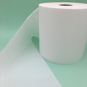 Serviette en papier enroulée à la main en pâte vierge, 34 GSM, 7,75''x800', enroulement rigide, 6 rouleaux par carton, OEM, marque privée - Product Image 3