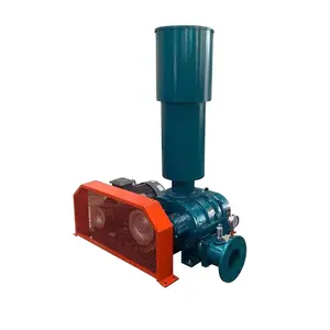 China sewage treatment compressor industrial air blowers root blower for vacuum aquaculture aeration