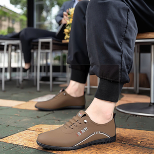 Chaussures Mocassins en Cuir à Semelle Souple pour Homme Style Business Décontracté Polyvalent et Tendance pour la Conduite et la Marche - Product Image 6