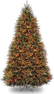 <span class=keywords><strong>Sapin</strong></span> de Noël artificiel pré-éclairé de 9 <span class=keywords><strong>pieds</strong></span> en <span class=keywords><strong>sapin</strong></span> de Dunhill écologique avec lumières LED bicolores et support - Product Image 3