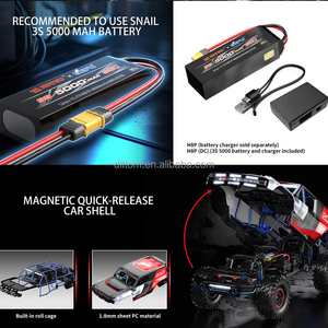 MJX Hyper Go H8P 1/8 Bronco <span class=keywords><strong>Baja</strong></span> 1000 RC Внедорожный гоночный автомобиль 2,4 г бесщеточный высокоскоростной альпинистский автомобиль - Product Image 5