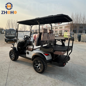 Giáng sinh bên sang trọng Golf giỏ hàng <span class=keywords><strong>2025</strong></span> Golf giỏ hàng 400cc động cơ khí với ghế sang trọng Câu lạc bộ xe - Product Image 3