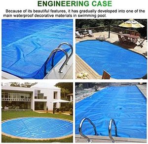 Couverture de <span class=keywords><strong>piscine</strong></span> en bulles d'air en PE bleu, prix de gros, approvisionnement direct usine, couverture <span class=keywords><strong>solaire</strong></span> chauffante pour <span class=keywords><strong>piscine</strong></span> extérieure - Product Image 5