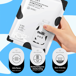 NOUVEAUX PRODUITS OEM ODM Masque facial hydratant, nourrissant et éclaircissant au lait biologique pour les soins de la peau - Product Image 3