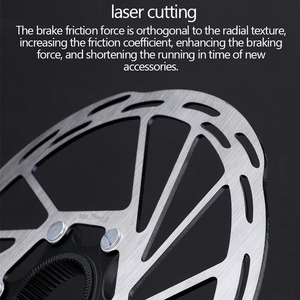 จานเบรคจักรยาน IIIPRO แบบ Centerlock ขนาด 140/160/180/203 มม. สำหรับจักรยานเสือภูเขาและจักรยานถนน ระบบเบรคไฮดรอลิกแบบ Center Lock - Product Image 6