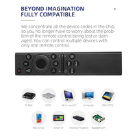 Convient pour Samsung Voice Universal TV Remote Control Bn59-01385a Remote Control avec Solar Chargeable