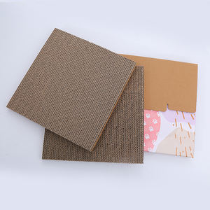 2 in 1 <span class=keywords><strong>Cat</strong></span> Play House Wellpappe Scratcher Box für zwei Katzen schlafen - Product Image 2