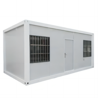 Maisons conteneurs en acier d'occasion de 40 pieds Capsule de bureau préfabriquée fabriquée fabriquée en Chine à vendre