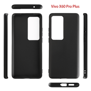 เคสโทรศัพท์กันกระแทกแบบนิ่ม TPU ซิลิโคน สีดำด้าน สำหรับ <span class=keywords><strong>Vivo</strong></span> Y51 Y52s S9E S9 X60 Pro Pro+ IQOO 7 Neo5 - Product Image 2