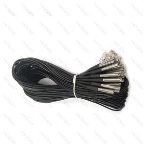 Customized High Precision Dallas DS18B20 <strong>Temperature</strong> <strong>Sensor</strong> <strong>Featuring</strong> RJ11 RJ12 Connectors - Product Image 1