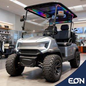 Voiture de golf électrique de luxe <span class=keywords><strong>2026</strong></span>, 48V/72V, batterie au lithium personnalisée, 4 places, voiture de golf de club pour la réception touristique - Product Image 1