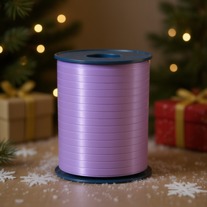 Cinta Navideña Party Love de 500m, Color Morado, Resistente, para Decoración Festiva - Product Image 2