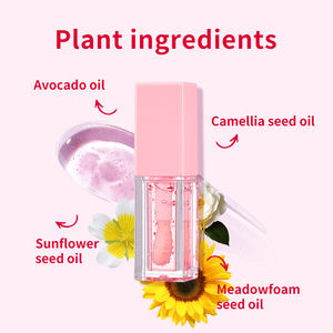 Logotipo personalizado Aceite de aguacate vegano Tinte de labios de fresa Tintado impermeable Hidratante Aceite de labios de etiqueta privada - Product Image 6