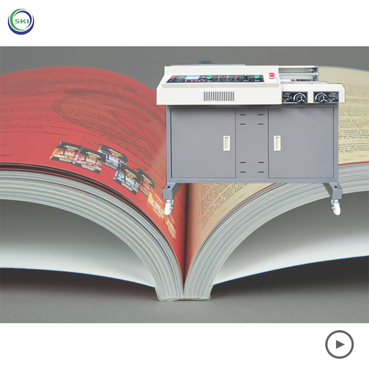 Автоматическая переплетная машина для горячего клея A4, идеальная переплетная машина для книг A3