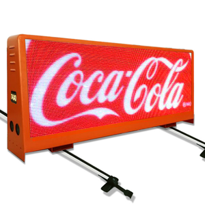 <span class=keywords><strong>Double</strong></span> <span class=keywords><strong>Sided</strong></span> Xe Roof Led Đăng Quảng Cáo Di Động Taxi Roof Led Màn Hình 3G/4G Không Dây Taxi Top Led Hiển Thị - Product Image 2