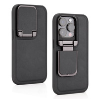 Nouveau design étui en cuir pour objectif de caméra pour IPhone16 15 Pro Max 15 Plus 15 Pro étui de couverture de téléphone portable