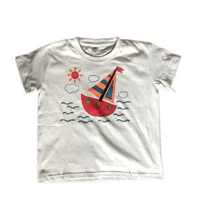 Bán Buôn Khuyến Mại Nghệ Thuật Maker Trẻ Em Sáng Tạo Bông Sơn Màu Diy T Shirt Với Bút Màu - Product Image 6