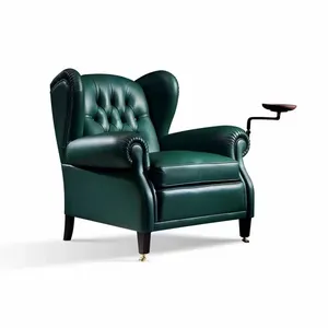 <span class=keywords><strong>Poltrona</strong></span> Wingback di lusso leggera sedia per il tempo libero classica americana del padrino 1919 sedia per sigari sedie per divani con fibbia a strappo - Product Image 1