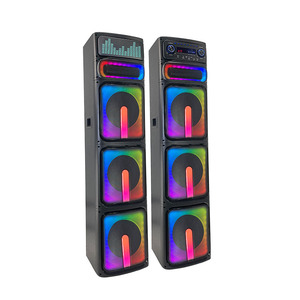 Altavoz Portátil con Ruedas <span class=keywords><strong>de</strong></span> 220 W para Teléfono Móvil con LED RGB 5.0, Altavoz Activo <span class=keywords><strong>de</strong></span> Plástico para Exteriores, Altavoz <span class=keywords><strong>de</strong></span> Escenario <span class=keywords><strong>de</strong></span> 10 x 6 Pulgadas - Product Image 4